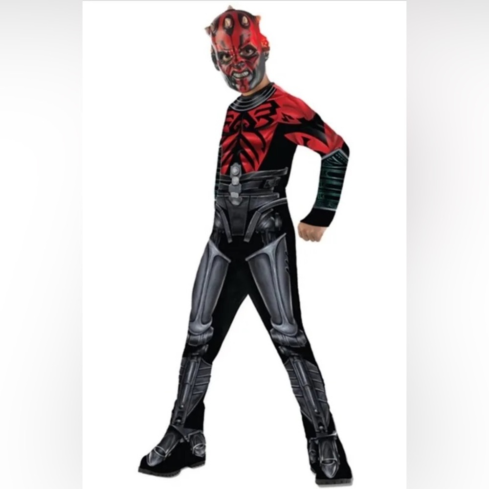🌙 B49- Star Wars Darth Maul Kids Costume